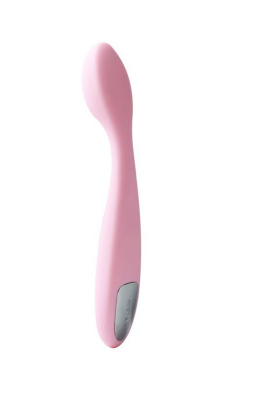 Keri розовый вибромасажер эргономичной формы ложечка (стар.арт. VAM150115-PNK) (SG-01-PNK УЦ)