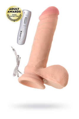 Реалистичный вибратор TOYFA RealStick Elite Erick, TPR, телесный, 20 см (УТ-00001102)