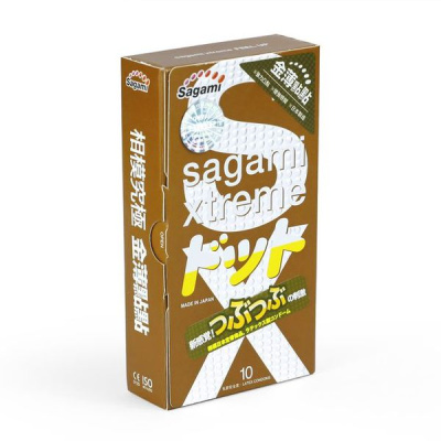 Презервативы SAGAMI Xtreme Feel UP 10шт. усиливающие ощущения (143250)