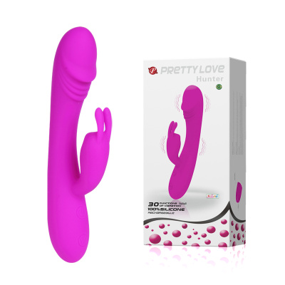 Вибромассажер с клиторальным стимулятором (BI-014285)