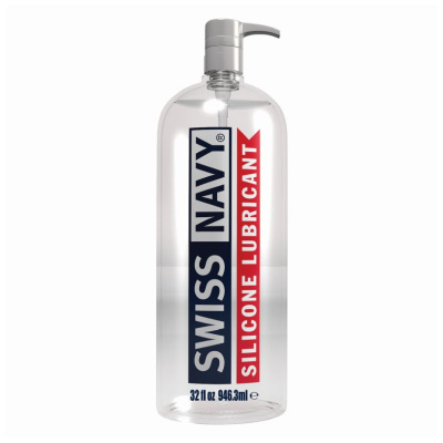 32oz /948.3 мл. Лубрикант Swiss Navy Silicone на силиконовой основе (SNSL32)
