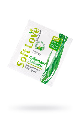 Гель-лубрикант SOFT LOVE с альгином 3 гр, 1 шт (0T-00015043sh1)