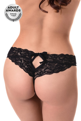 Эротические трусики Erolanta Tarja, черный (50-52) (УТ-00004553)