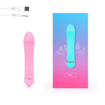 ВИБРОМАССАЖЁР 11 режимов вибрации, L 120 мм D 27 мм, цвет розовый (2040-6)