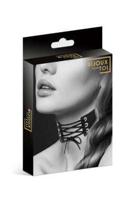 Чокер с шнуровкой CHOKER LACET NOIR (6060020010)